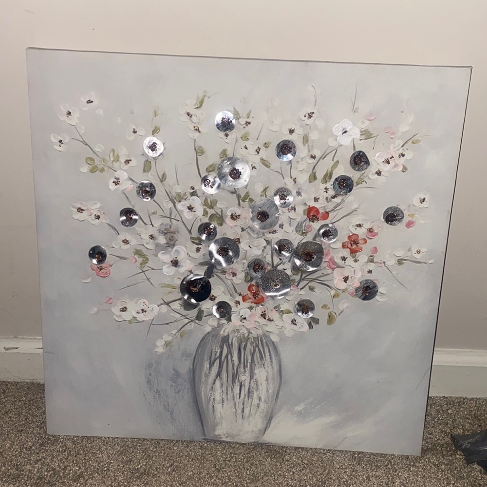 Flower Vase Picture - Canvas